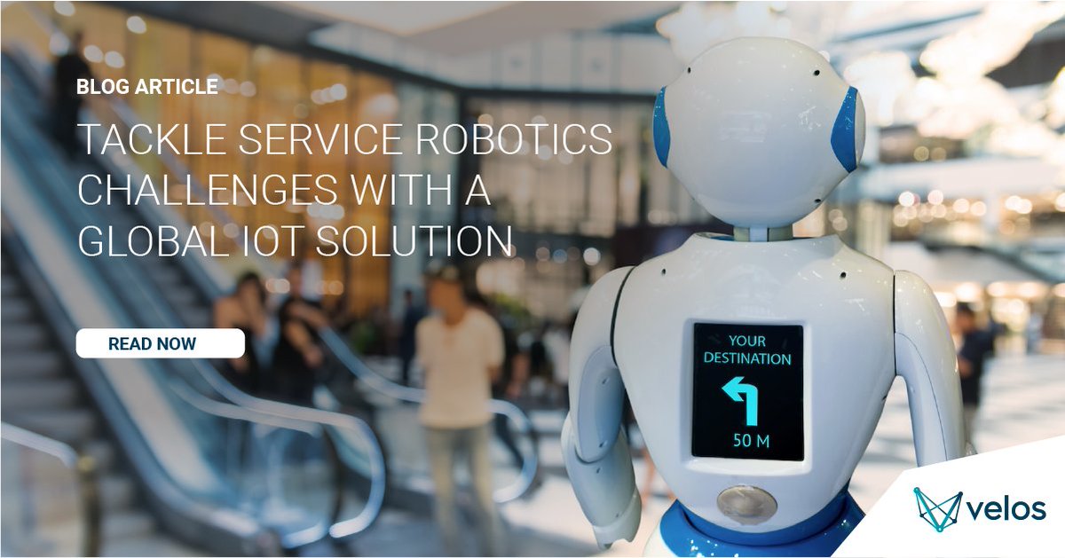 velosiot's tweet image. Discover how to overcome the challenges in service robotics with a cutting-edge global IoT solution. 
Dive into our latest blog to explore innovative strategies that drive efficiency and reliability in robotic services. hubs.li/Q033TW4t0
#Servicerobotics #GlobalIoTPartner