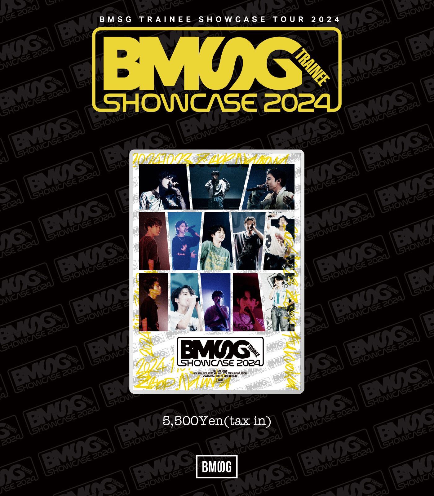 新品　ZINE付　BMSG TRAINEE SHOWCASE BMSG TRAINEE SHOWCASE TOUR 2024