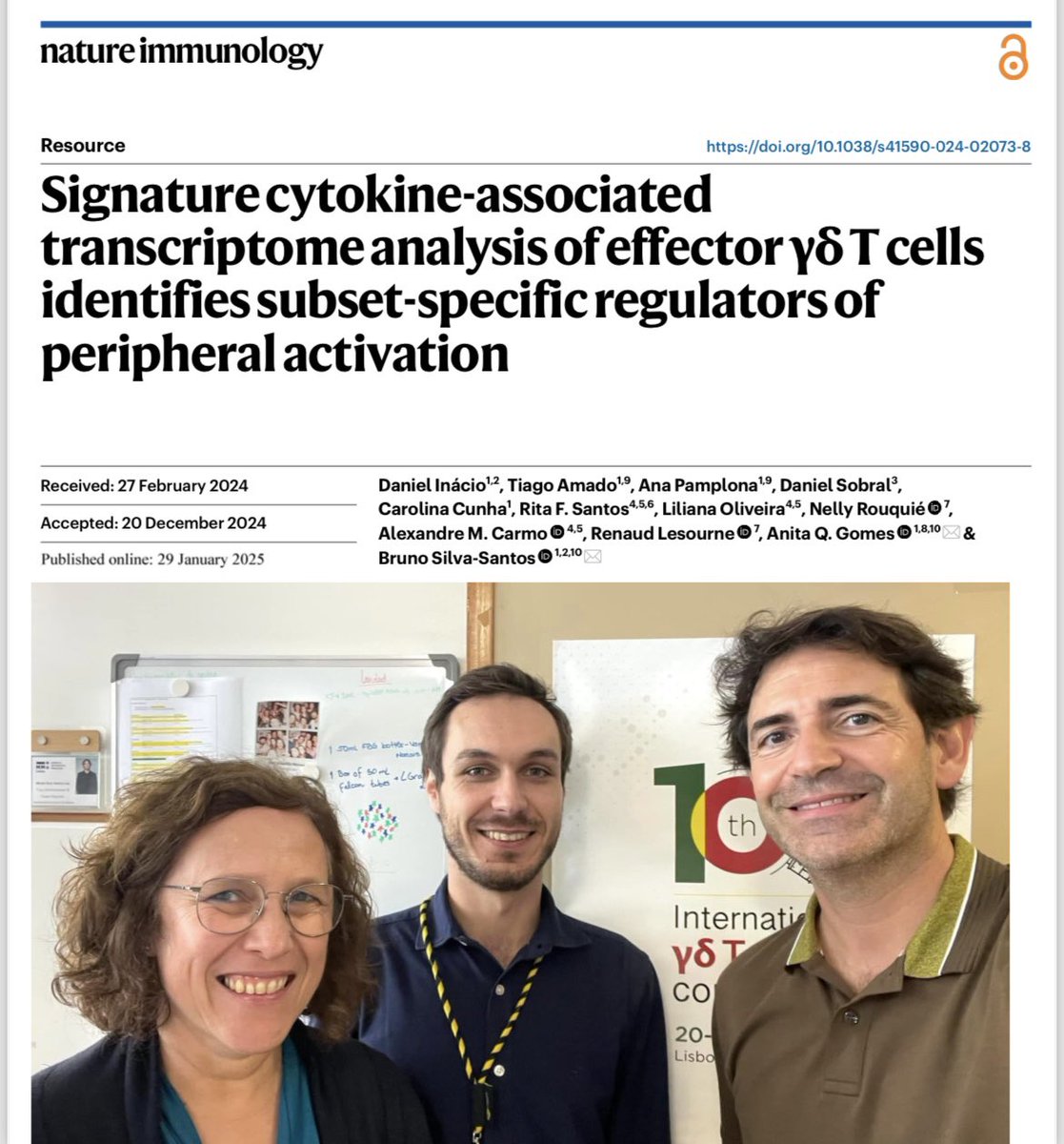 BSilva_Santos's tweet image. All’s well that ends well: thrilled to see an 8-year project finally published! Amazing effort and persistence from all involved! Team work makes the dream work :)
@GIMM_Institute
nature.com/articles/s4159…
