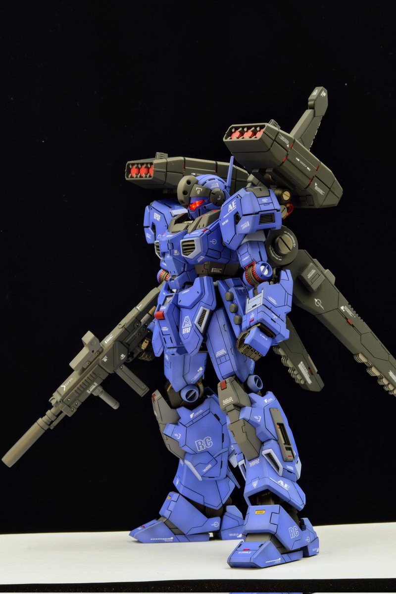 RGM-96X-2　ジェスタ　アインス
ロールアウトします。
久しぶりの完成品になります。
初めてのジム系なのでよろしくお願いします！