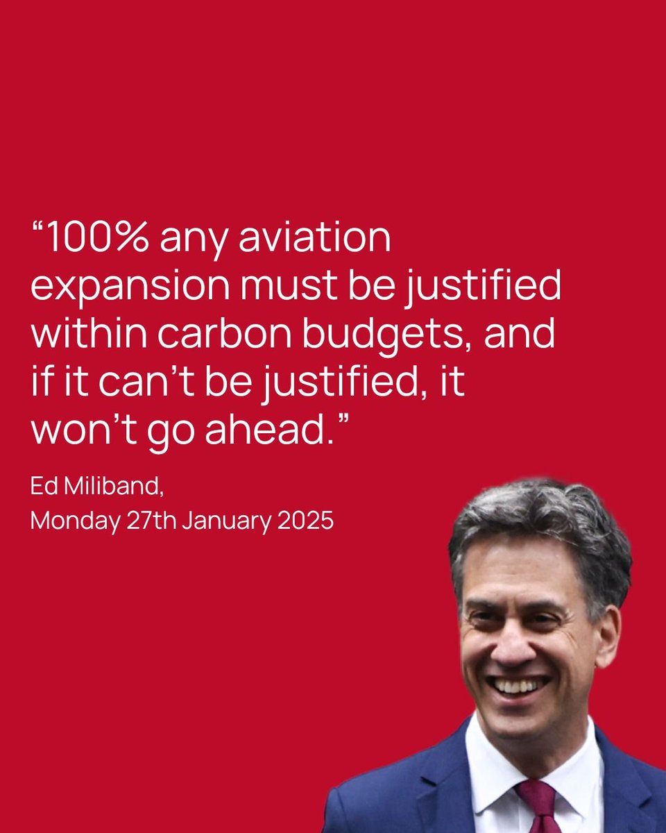 TheGreenParty's tweet image. Rachel Reeves has confirmed the Government supports Heathrow expansion.

Analysis from @NEF shows airport expansion is unlikely to result in 'economic growth' and it would blow away the UK's climate commitments.

Who exactly does this benefit?