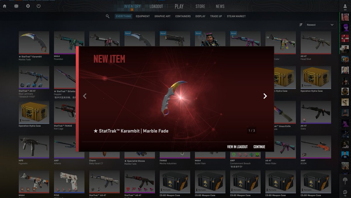 Small juicer this morning💎

Always buying ALL CS skins!  ⭐️

• Cashing out skins up to 96% 💸
• Crypto / Bank / Paypal / Alipay 🏛️
• ALWAYS ONLINE🟢

Shoot me a DM and avoid stress and scam! 📩

Likes and RT’s appreciated 💙