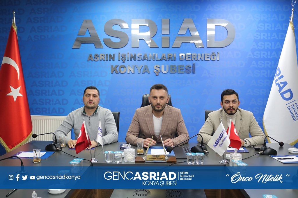 AsriadGenc's tweet photo. Genç Asriad Konya Şubesi Haftalık Rutin Yönetim Toplantısını Gerçekleştirdi. https://t.co/tfzuC7qM8b