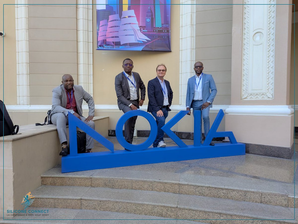 Présence de l'équipe Silicone Connect à Dubaï pour le 𝗡𝗲𝘁𝘄𝗼𝗿𝗸𝘀 𝟰 𝗧𝗵𝗲 𝗡𝗲𝘅𝘁 de <a href="/nokia/">Nokia</a>.

#WeAreSiliconeConnect #FibreNationale #Networks4TheNext