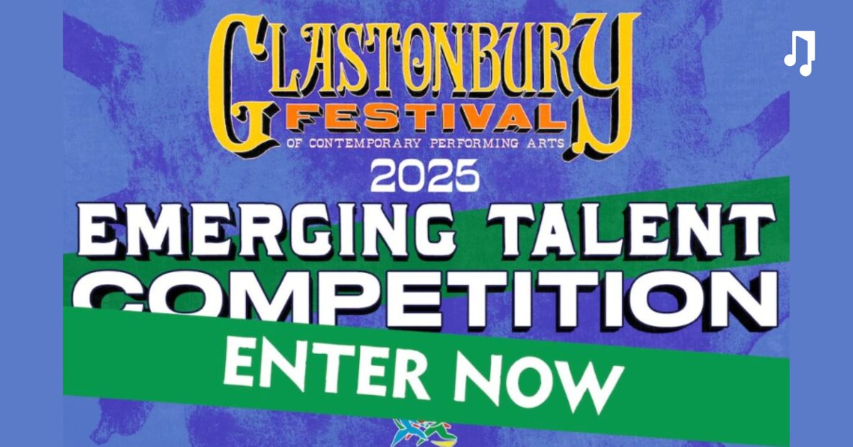 Ever dreamed of performing at #Glastonbury? Well this could be your chance! The competition is free to enter and open to all UK &amp; Ireland-based artists, no matter the genre. The winner receives a £5k Talent Development prize from #PRS Foundation. glastonburyfestivals.co.uk/news/emerging-…