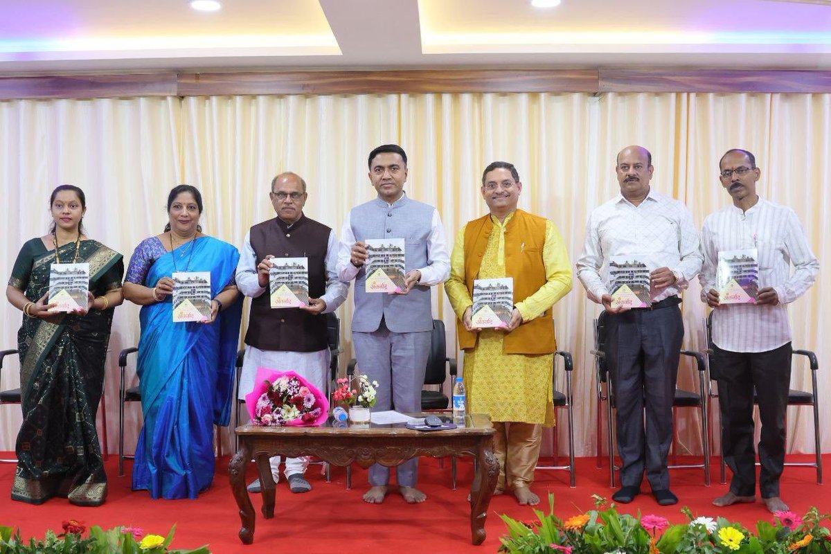 Francia da cruz (@francia_da82569) on Twitter photo Great work, CM <a href="/DrPramodPSawant/">Dr. Pramod Sawant</a>!
It’s truly inspiring to see your dedication towards enhancing education in Goa. Today, we celebrate the inauguration of the Shishuvatika Hall, School Hall, the new school website, and the school souvenir 'Antarnad' at Shri Ganesh Vidyamandir, Great work, CM <a href="/DrPramodPSawant/">Dr. Pramod Sawant</a>!
It’s truly inspiring to see your dedication towards enhancing education in Goa. Today, we celebrate the inauguration of the Shishuvatika Hall, School Hall, the new school website, and the school souvenir 'Antarnad' at Shri Ganesh Vidyamandir,