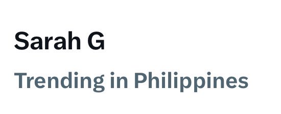 Yes queen? Sarah G! 
Ang timing nman ng pagtrend ulit ng Kilometro in time for Enigma concert ✨

<a href="/JustSarahG/">Sarah Geronimo</a> #SarahGeronimo