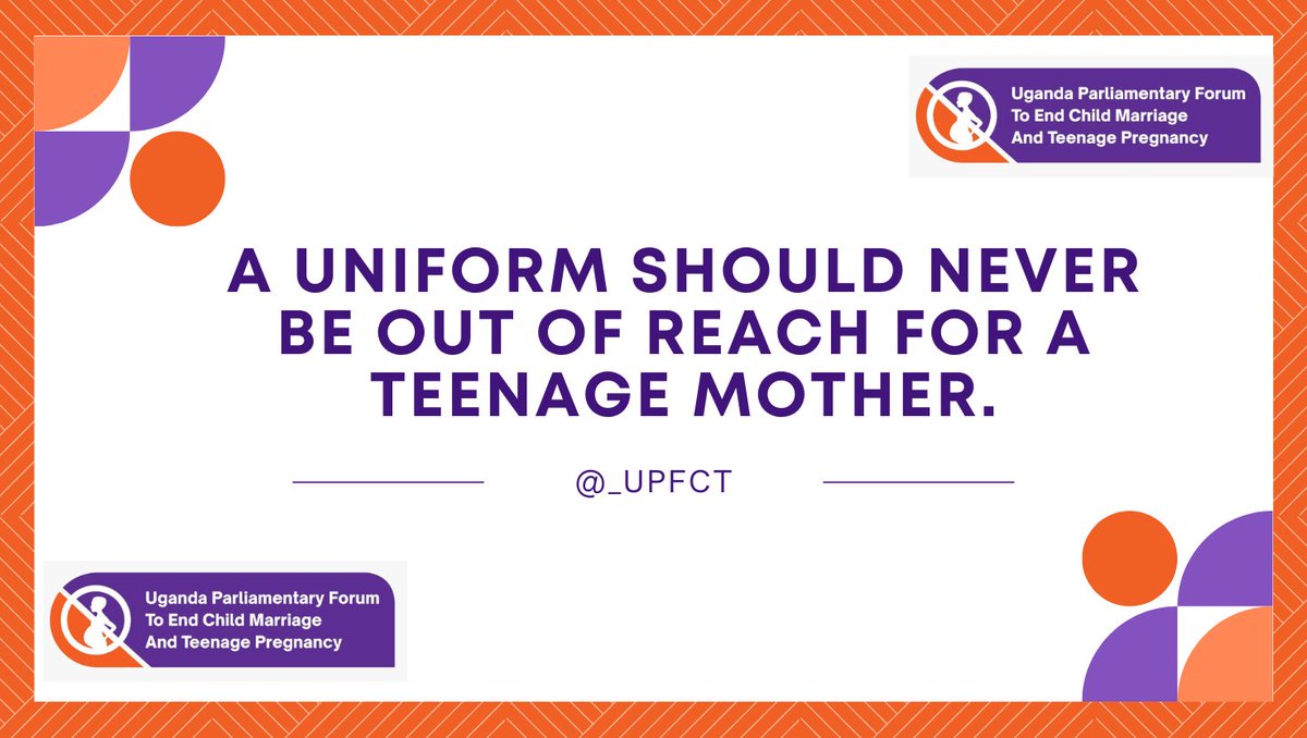 Uganda Parliamentary Forum To End CM&TP (@_upfct) on Twitter photo Returning to school shouldn’t be a battle for teenage mothers!
<a href="/_UPFCT/">Uganda Parliamentary Forum To End CM&TP</a> and <a href="/ncduganda/">NCD Uganda</a> are advocating for school reentry beyond paperwork—guidelines to policy, tackling stigma, and ensuring enforcement so that education remains a right, not a privilege. Returning to school shouldn’t be a battle for teenage mothers!
<a href="/_UPFCT/">Uganda Parliamentary Forum To End CM&TP</a> and <a href="/ncduganda/">NCD Uganda</a> are advocating for school reentry beyond paperwork—guidelines to policy, tackling stigma, and ensuring enforcement so that education remains a right, not a privilege.