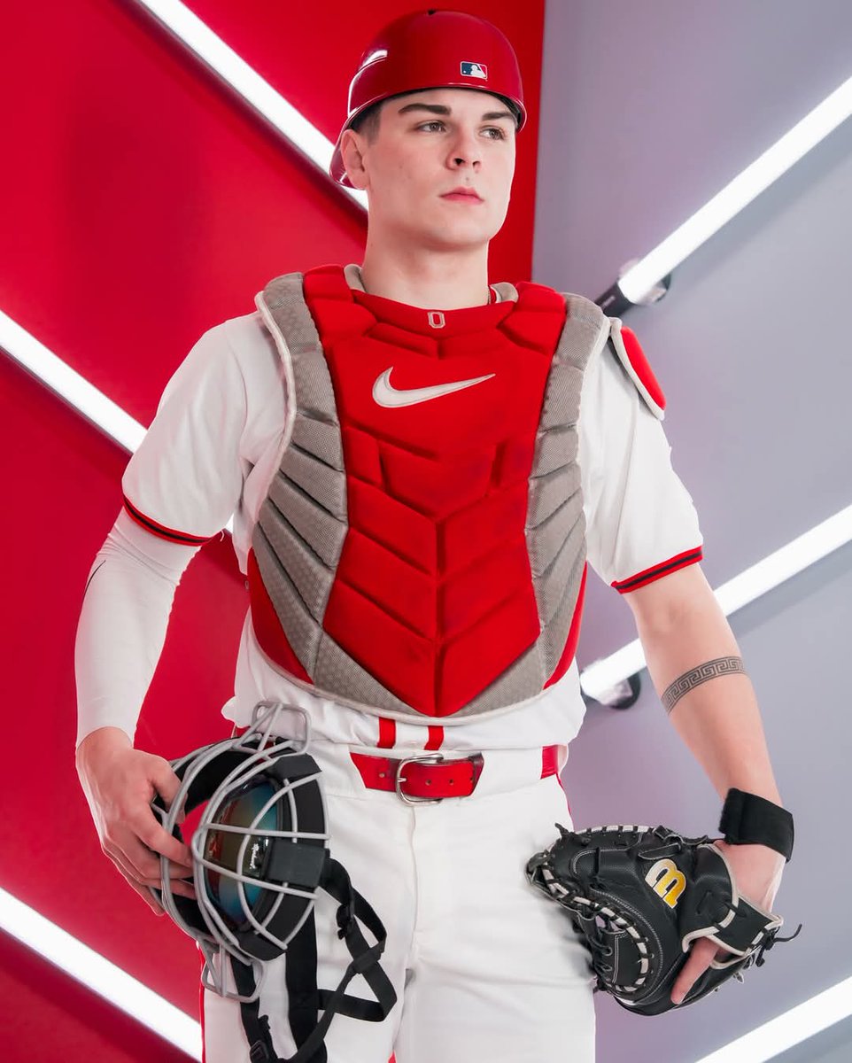 Buckeyedrew33's tweet photo. 16 days until @OhioStateBASE is back on the diamond. Looking forward to watching Mason Eckelman get more time on the diamond. Big things ahead. 
Go Bucks ⚾ #OhioStateBaseball https://t.co/IzoIVIjnG5