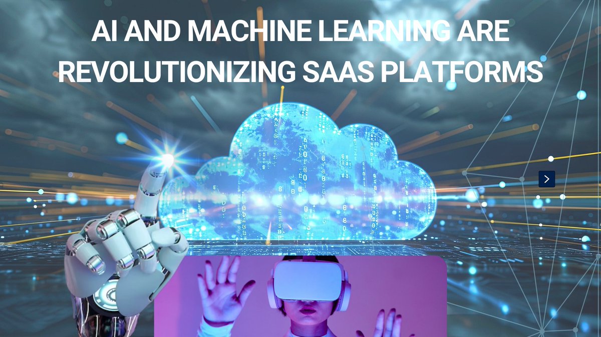 leadingdots's tweet photo. AI &amp; Machine Learning are Revolutionizing SaaS Platforms
.
.
.
#mobileappdevelopmentcompanynewyork #aremployeetraining #websitedevlopment #webdesigndevelopmentagency 
#webapplicationdevelopmentservices #softwarecompanynewyork 
#webapplicationdevelopmentagency https://t.co/qnM9gOg1d6