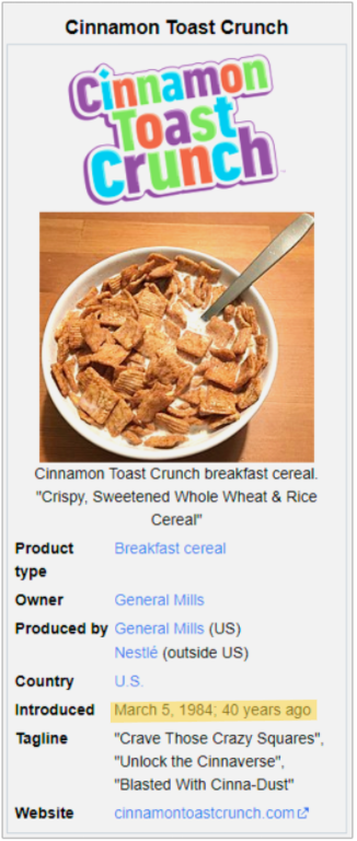 cinnamoncto's tweet photo. 41 years in the making. $CINNAMON Toast Crunch is the favorite meal of @elonmusk 

Mark your calendars 'coz this coming March 5, 2025, we're about to make a history.

Time to send it to 41m market cap.

Co2rG2wMfVTk6hP6tzMo88eSyoY1bozVJnG26n8Ppump https://t.co/reRQd6ffuK