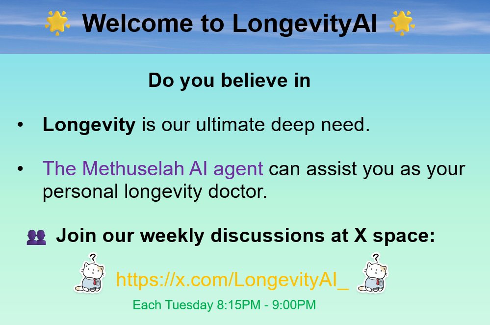 LongevityAI tweet media