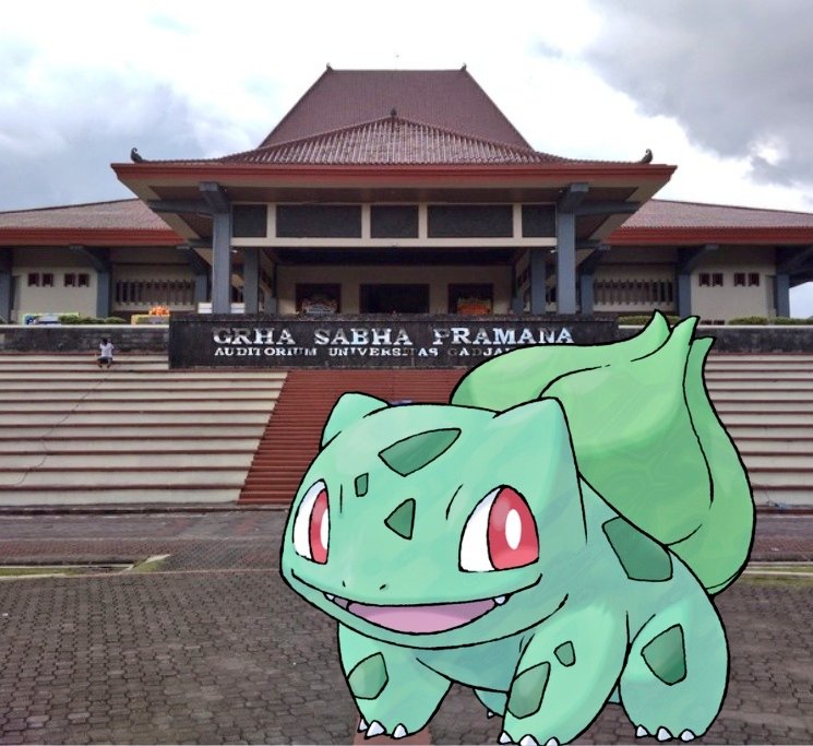 "Ody what's ur campus name again?"
"UGM?"
"No, the old name? Bulbasaur?"
"Belanda gobl...BULAKSUMUR"