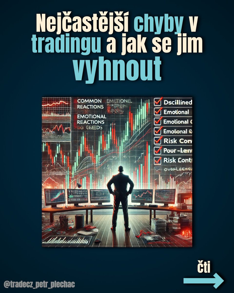TPlechac's tweet photo. 🚨 Největší chyba v tradingu?

Myslet si, že je to rychlá cesta k bohatství...

vlákno 👇