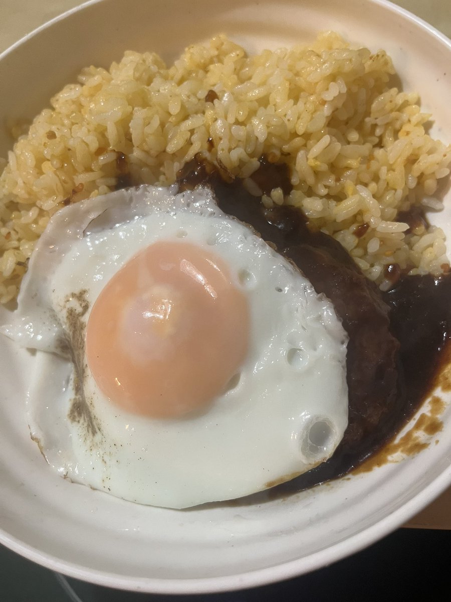 komejimanise's tweet image. 美味しいチャーハン
〜エッグハンバーグコンビの〜

#コメジマンこめる
#KOME'Sキッチン