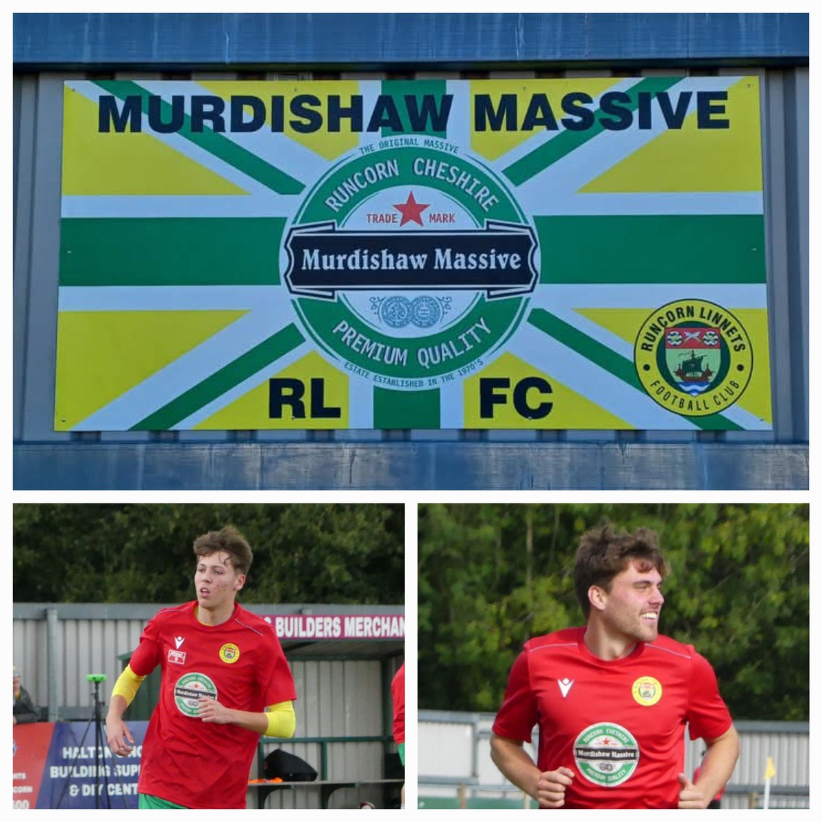 🟡🟢 | *Wednesday sponsor feature*

Sponsors of our 1st team's warm up tops and a stadium advertisement board

Thank you <a href="/MurdishawM/">Murdishaw Massive</a> for the continued support and the 'behind the scenes' gestures that not everyone will be aware of 👏