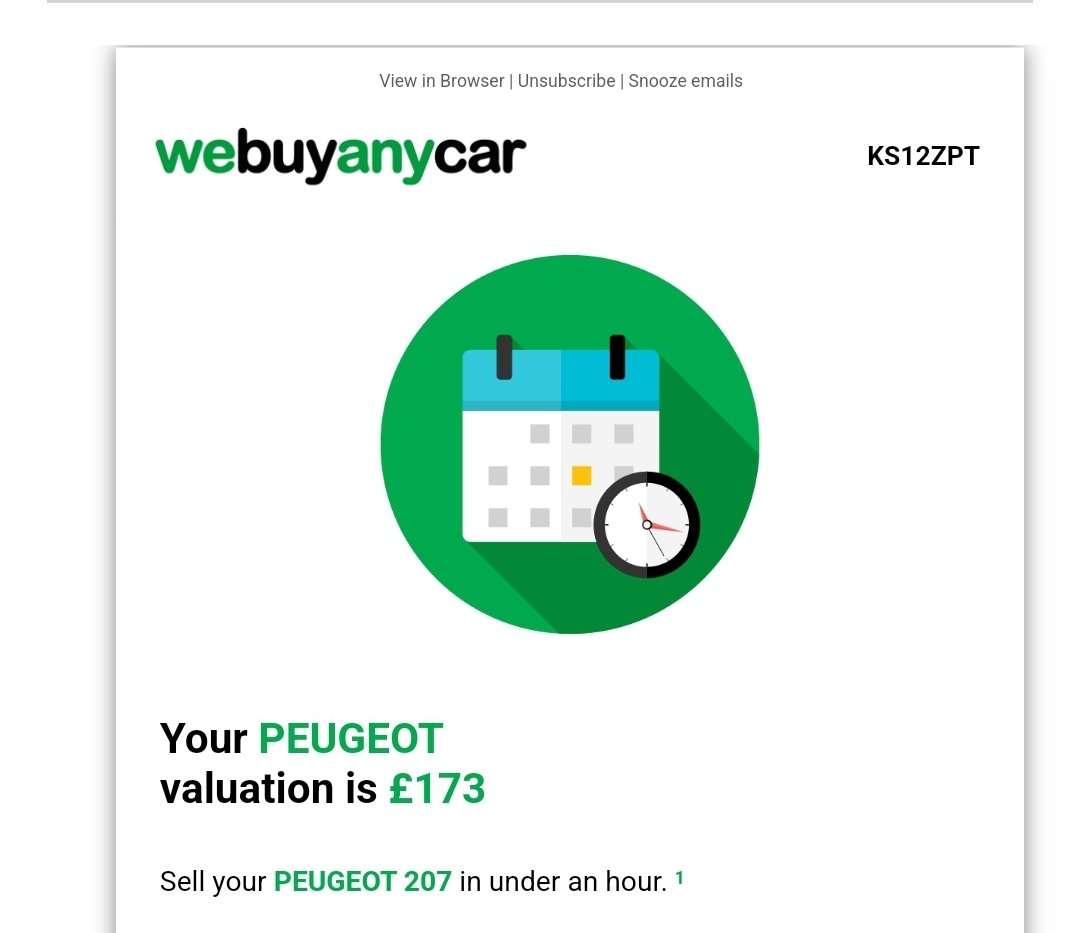 beccieee77's tweet photo. @webuyanycar Gets better ???? https://t.co/kAvuNZGKvJ