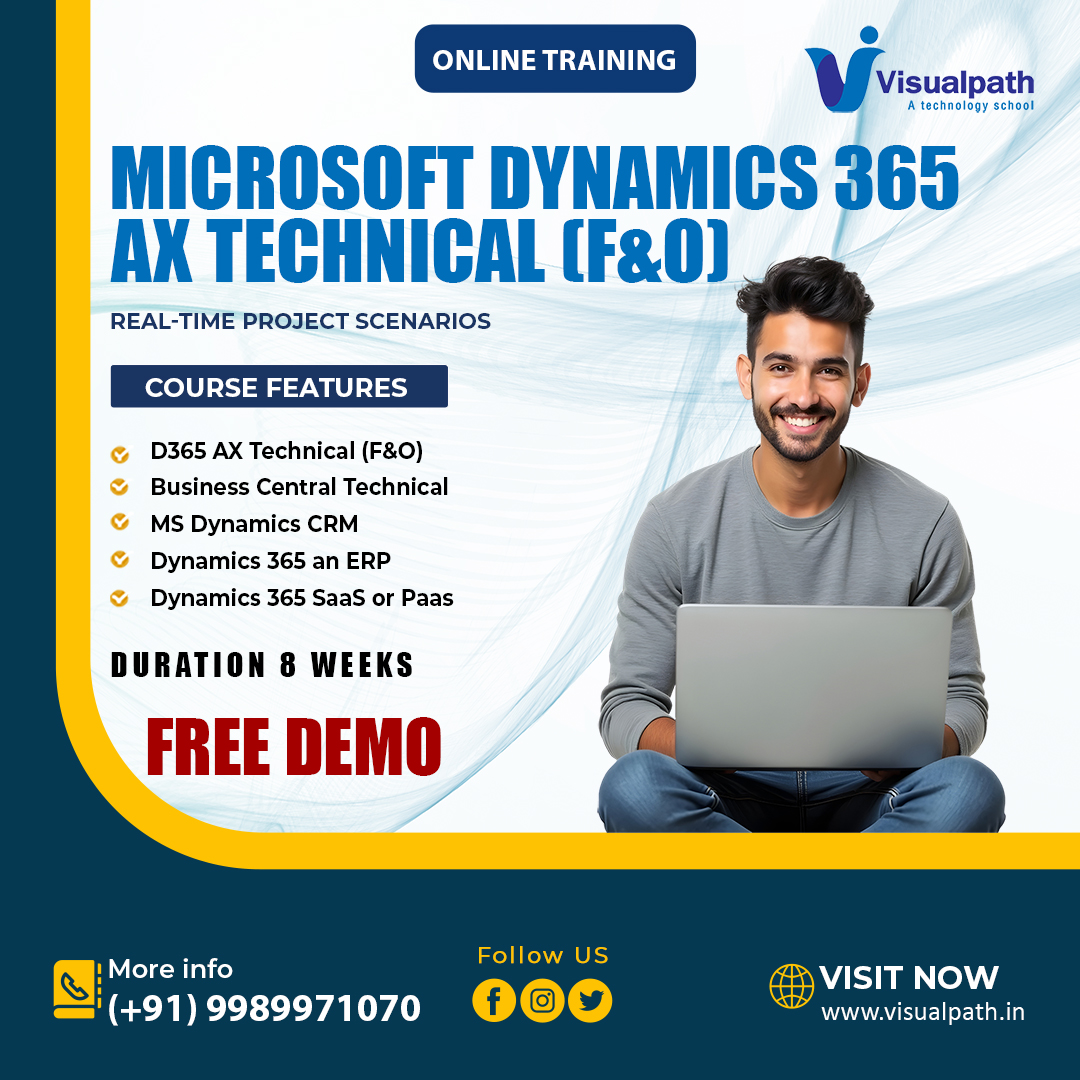 PravinChou430's tweet image. #Visualpath is Hyderabad’s leading institute for Expert #MicroSoftDynamicsAx Course. Call +91-9989971070 to enroll in a free demo.
WhatsApp: whatsapp.com/catalog/919989…
Visit: visualpath.in/online-microso…
Visit our Blog: topmicrosoftdynamicsax.blogspot.com