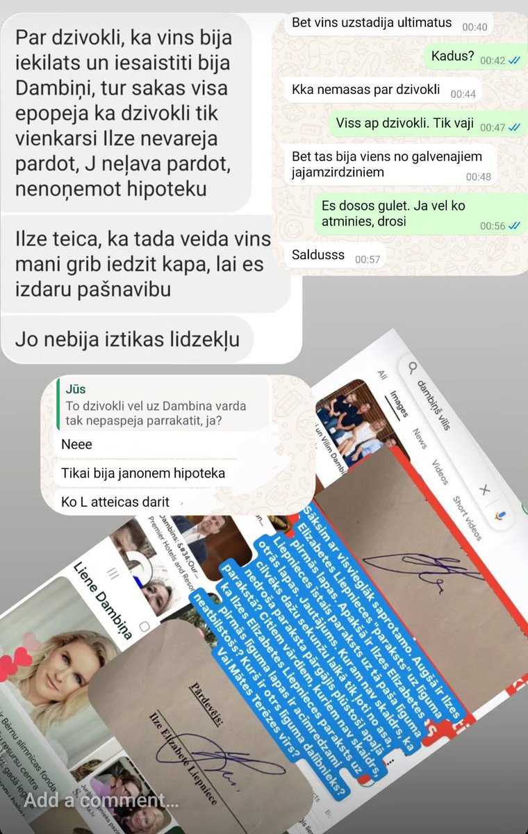 Viss par un ap dzīvokli, pat pār sievas līķi...