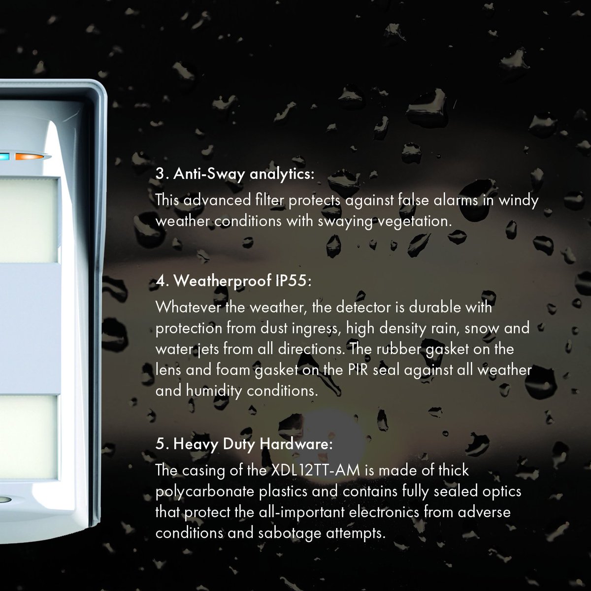 ViosecSystems's tweet image. Take a look at 5 ways the #Pyronix XDL12TT-AM protects properties from intruders, no matter the weather!

1. Dual-Vision Pet Immune
2. Anti-Blocking
3. Anti-Sway Analytics
4. Weatherproof IP55
5. Heavy-Duty Hardware

📞 0161 639 1234
📧 sales@viosecsystems.com

#cctv #security