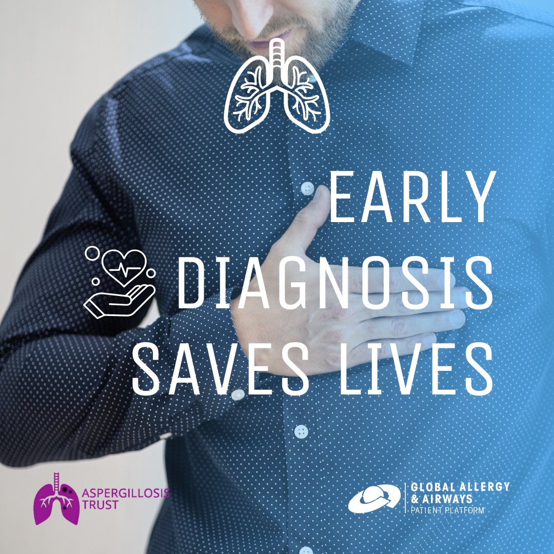 🚨 Early Diagnosis Saves Lives! Understanding Aspergillosis early can change outcomes. Let's advocate for timely diagnosis this #WorldAspergillosisDay.  Brought to you by Aspergillosis Trust.
 
#EarlyDetection #PatientCare #SupportedByGAAPP