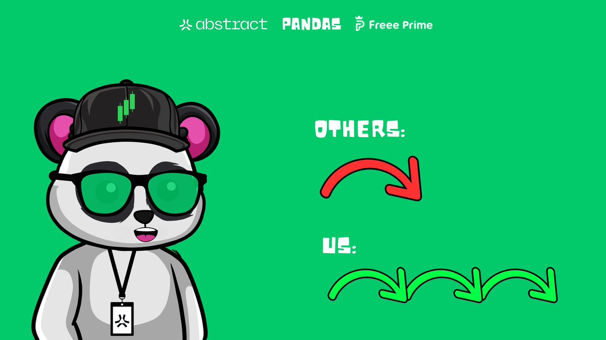 PANDAS 🐼✳️ (@abstract_pandas) on Twitter photo Big things take longer than small 
ones 👑
Don’t let anything or anyone stop you from being a Pandas and joining the Pandas Club 🐼✳️
MINT NOW AND JOIN US ➡️ freee.fun/collection/abs… Big things take longer than small 
ones 👑
Don’t let anything or anyone stop you from being a Pandas and joining the Pandas Club 🐼✳️
MINT NOW AND JOIN US ➡️ freee.fun/collection/abs…