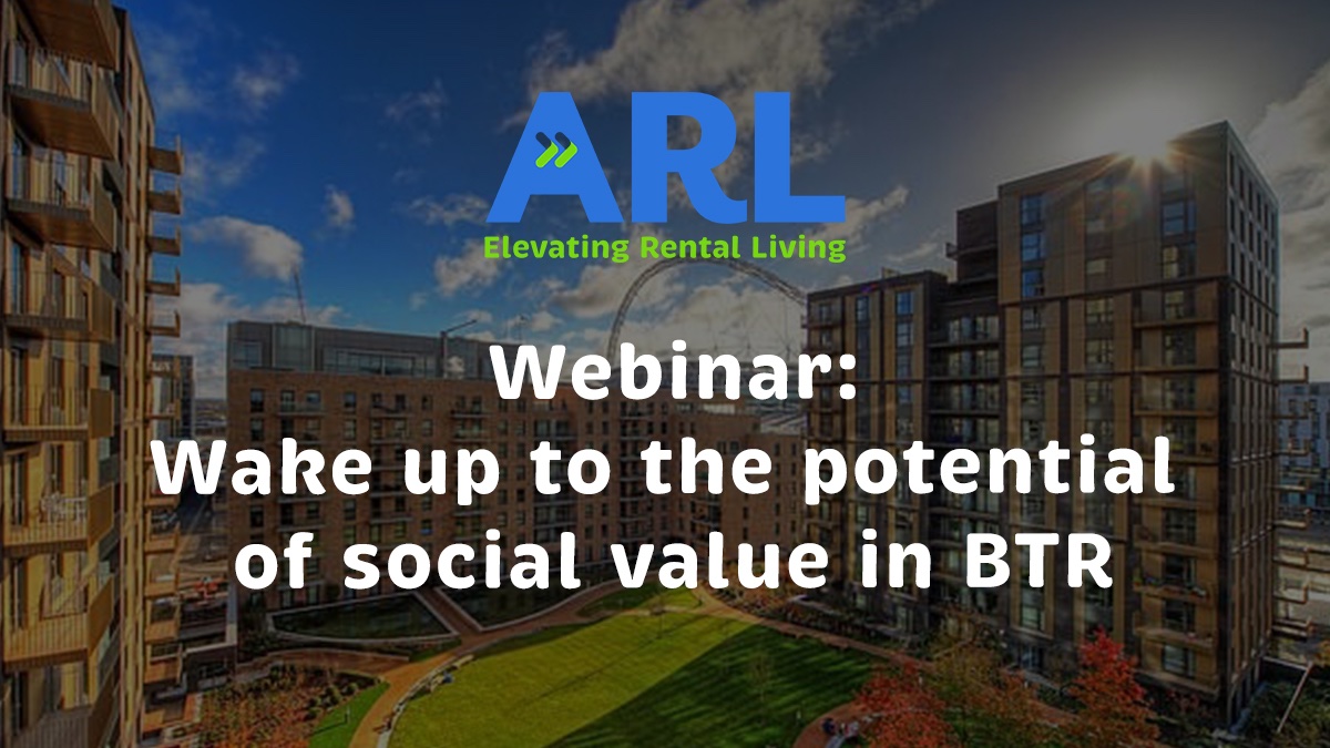 Webinar: Wake up to the potential of social value in BTR

4th of February at 10:00AM - 11:00AM

Ticket: thearl.org.uk/events/webinar…