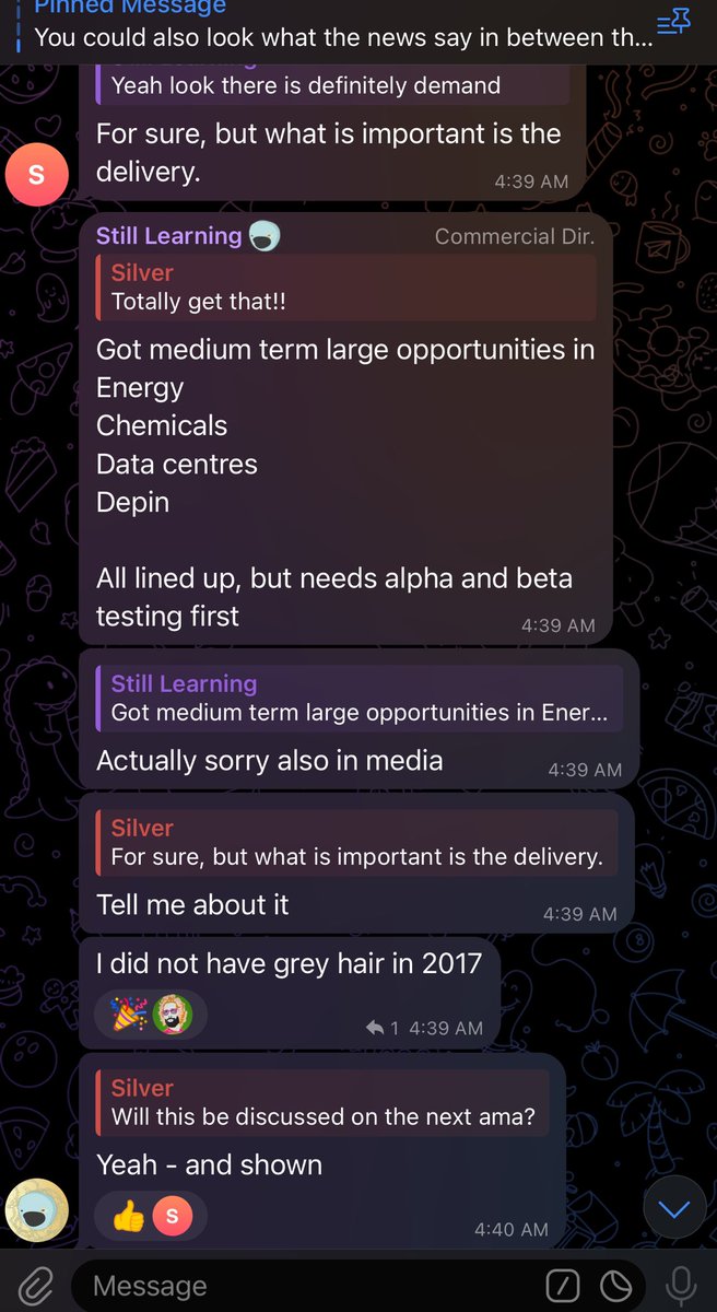 🚀 Exciting updates from #Holo’s Commercial Director in the official Telegram!

It looks like six partners will begin testing Hosting and/or the underlying mutual currency in mid-February. This will be officially announced and demonstrated during the next AMA (~mid-Feb).

He also