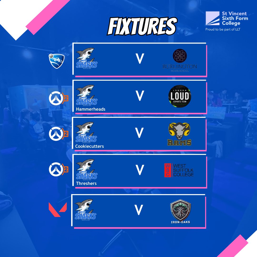 🎮THE CHAMPS ARE BACK!🎮 we are back in action again today and looking forward to the start of the spring split - let’s go! #esports #DellTechnologies #StVincentCollege #Gosport