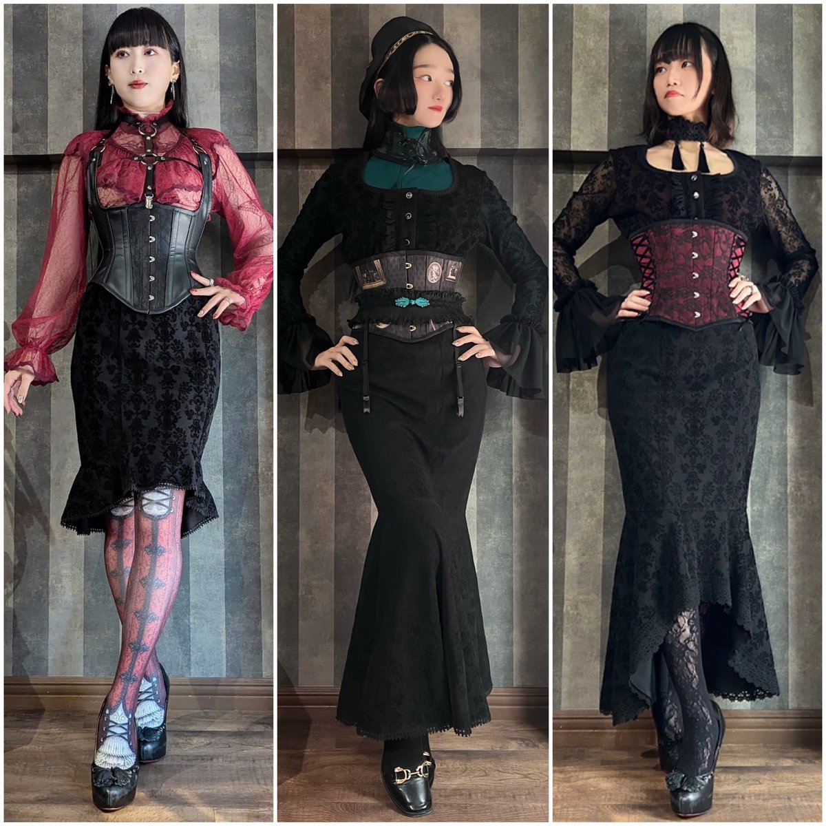 アビエタージュダマスクマーメイドスカート(ロング) 商品紹介