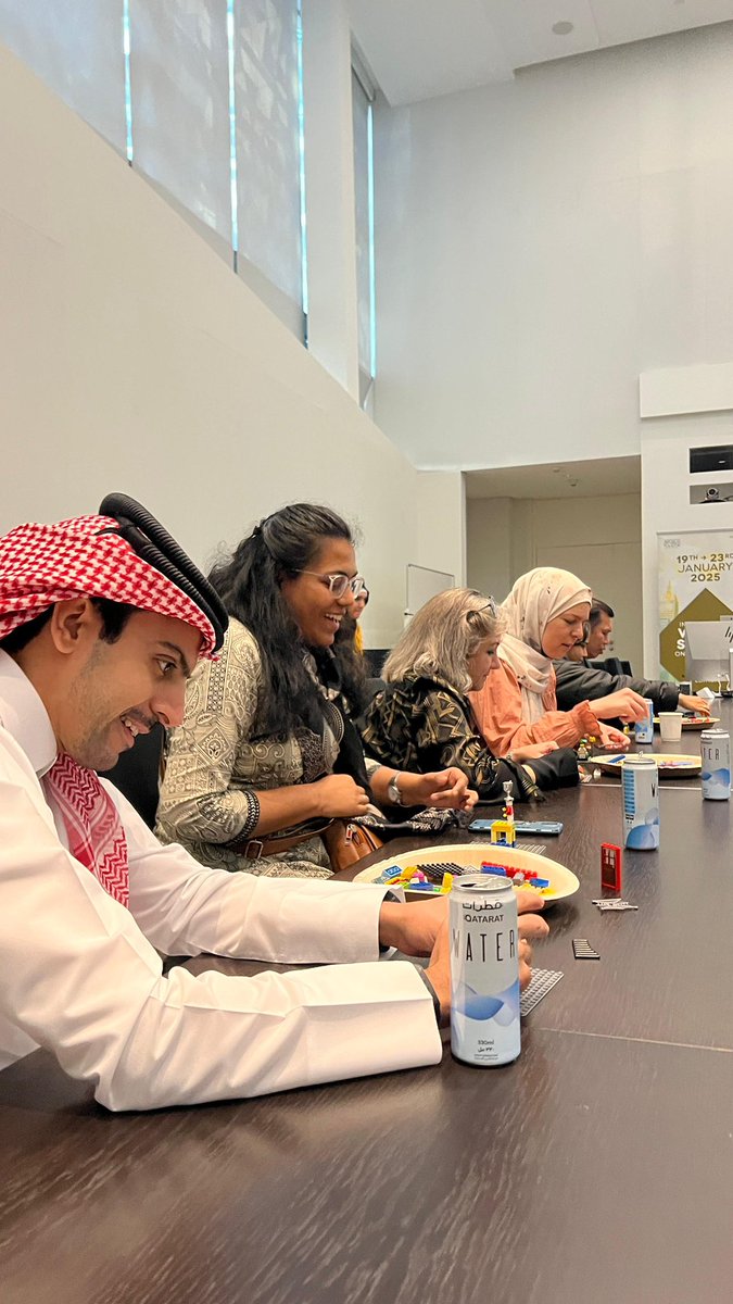 policyCollege's tweet image. #CPP hosted an inspiring, hands-on session at the #IPPA Winter School in Doha! Led by Dr. Tok and and using the LEGO®️ Serious Play®️methodology, participants built &amp;amp; shared creative models that sparked fresh insights on policy design, driving change, and sustainable transitions