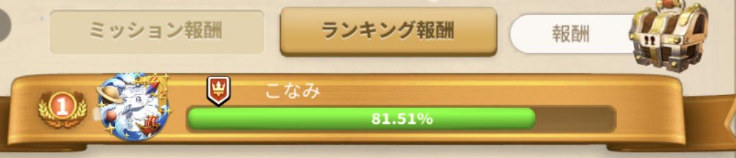 hyperkonami's tweet photo. 暫定1位🤭
もう少しスコア上げれそうだから越されたらもう一回やるー💪 https://t.co/dYBG8zXFuP