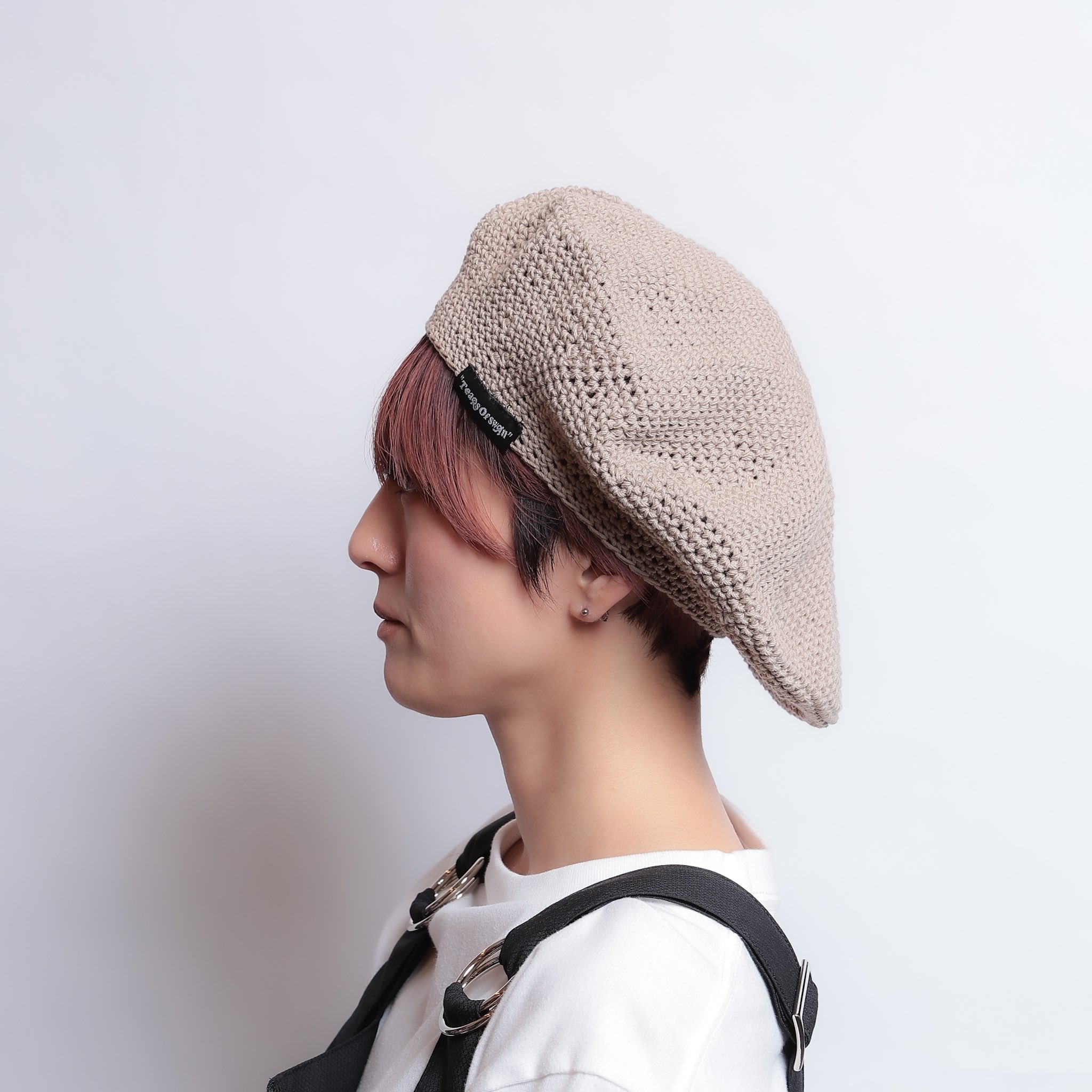 コットンベレー帽 ベレー帽 milkco 転がさ