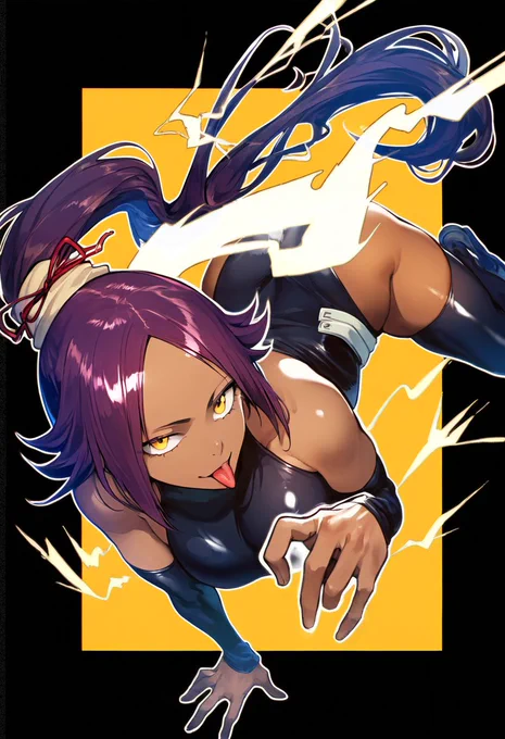 夜一さん【再掲】 #BLEACH #ShihouinYoruichi 
