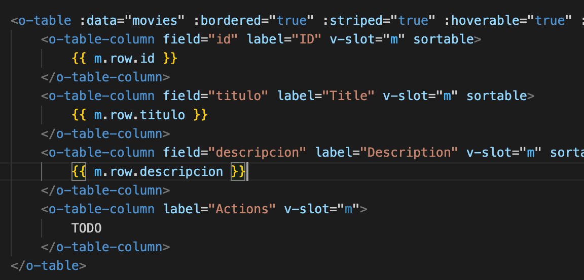 LibreDesarrollo's tweet image. Clases agregadas el día de hoy 29/01/25 para el curso #CodeIgniter4, #Vue
• Componente de Listado y Oruga UI: 2 forma
- Vamos a crear otra configuración para el listado
* Opciones de la tabla
-Vamos a mostrar algunas configuraciones a nivel de la tabla
desarrollolibre.net/blog/codeignit…