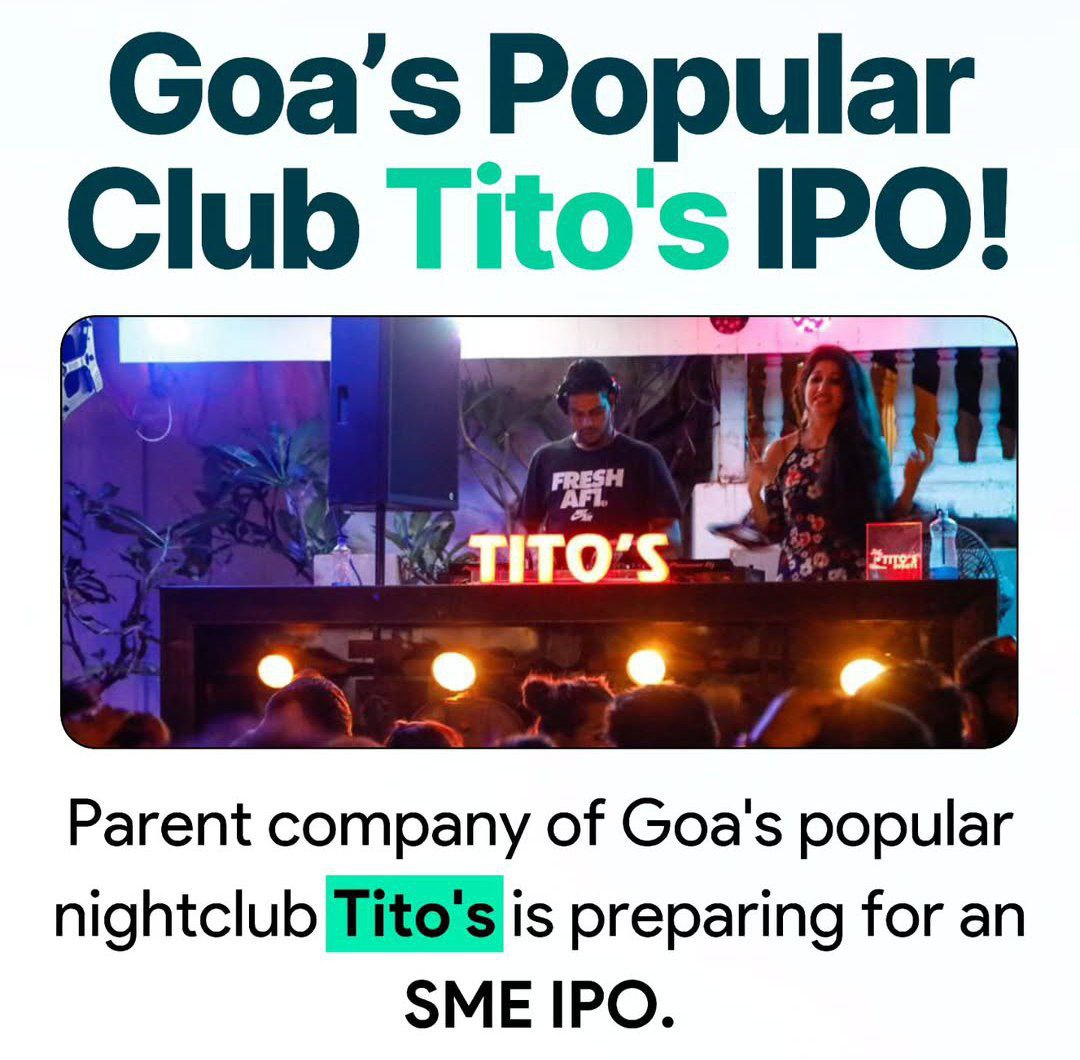 NitinGarg189003's tweet photo. #Goa #club #titos #ipo #clubtitos https://t.co/ck9t8XzRwa