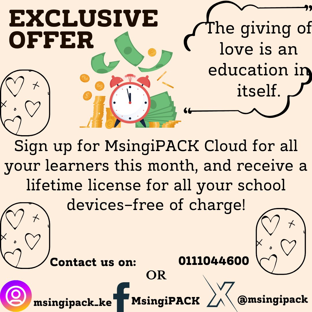 msingipack's tweet image. Breathe in... breathe out... Feel the relief?
That&apos;s how good it feels knowing that MsingiPACK has got your back! We don&apos;t joke about your learners&apos; education We are thee real deal😎😏
#OfferYouCantRefuse  #WeTheBest  #RealDeal  #MsingiPACK