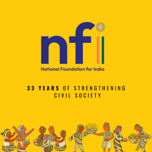 नेशनल फाउंडेशन फॉर इन्डिया के 33वें स्थापना पर हमारा संकल्प 
भारत में सामाजिक न्याय, संवैधानिक मूल्यों और जमीनी स्तर पर सामुदायिक नेतृत्व को मजबूत करने तथा वंचित समुदाय को सशक्त करने हेतु 33 साल से चल रही मुहिम जारी रहेगी. 

#NFI #FoundationDay #33YearsOfNFI