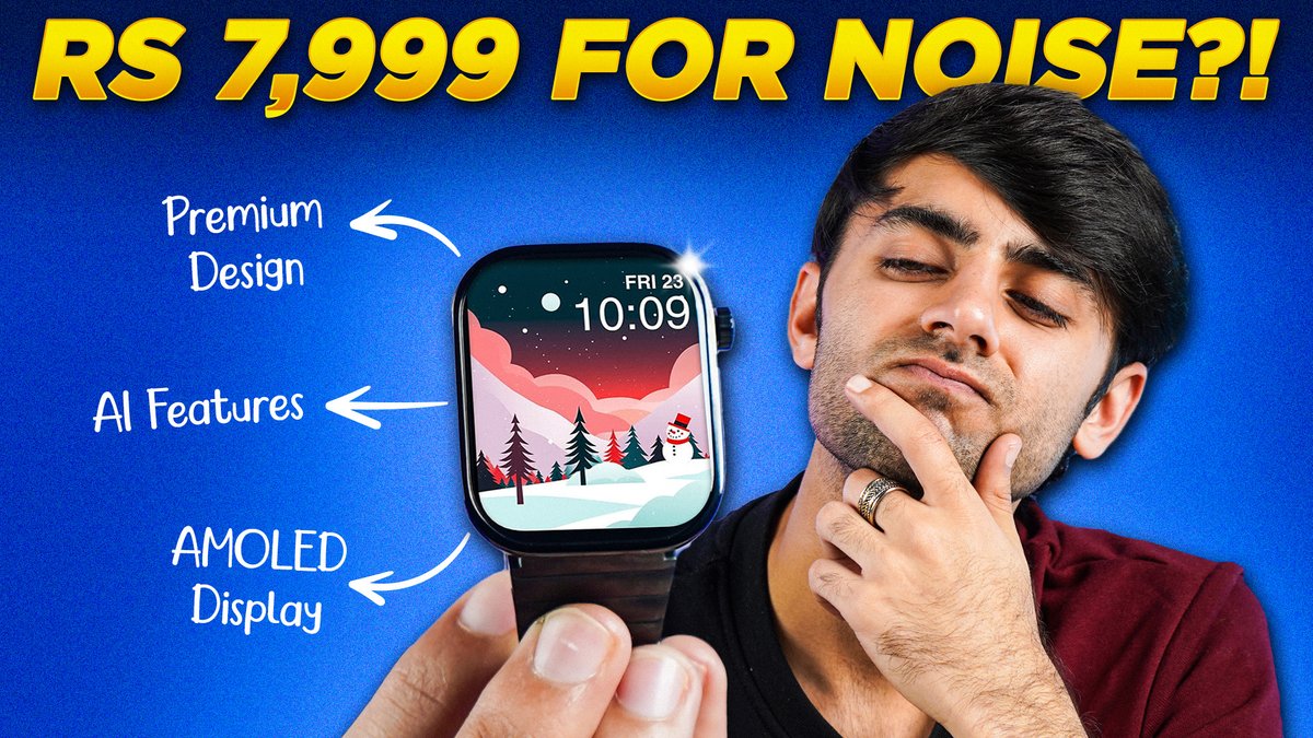 digitindia's tweet image. The Noise Colorfit Pro 6 Max has been launched at a price of Rs 7999, but is it worth the price? Hear from @mu57afa_04 in the video below! 👇

#Noise #ColorfitPro6Max #smartwatches 

Link - youtu.be/SnLsI9aQT1I