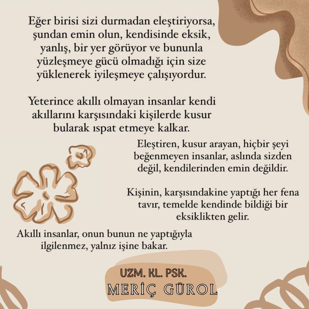 mercigurol's tweet photo. Eğer birisi sizi durmadan eleştiriyorsa; https://t.co/Pulel79xyN