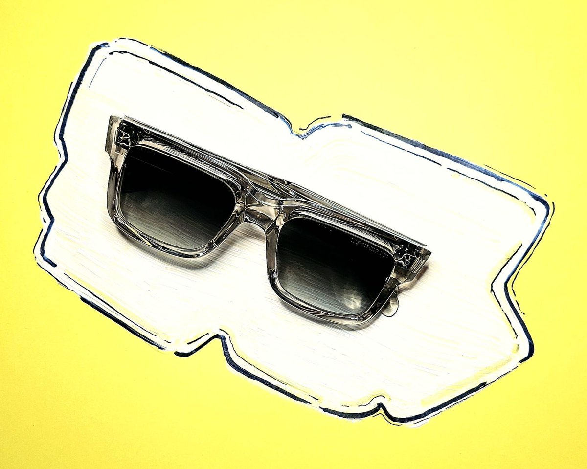 Handcrafted in Italy by the finest craftsman, the 1403 by Cutler and Gross cuts a dash.

This frame has stable 7-bar hinges and is accented with the Cutler and Gross signature of Compass Star pins.

A strong frame this season! Try them on in store.