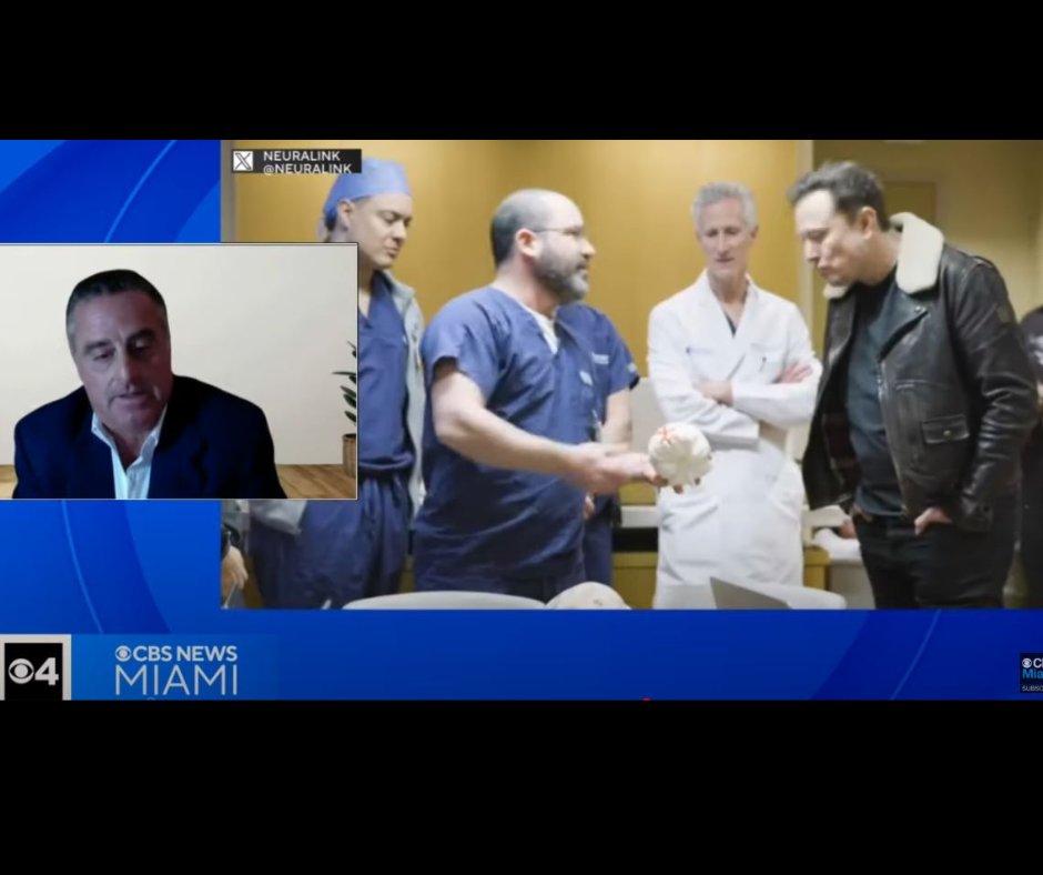 The University of Miami/Miami Project to Cure Paralysis will be the next test-site for Neuralink's brain chip trial to return independence to quadriplegics. Three local candidates are sought spinalpedia.com/community/vide… #spinalcordinjuryresearch #neuralink