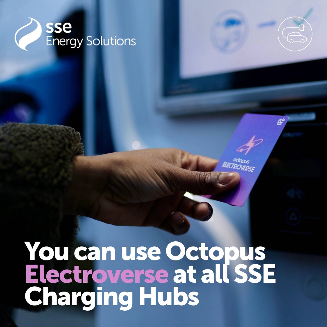 SSE EV Charging Hubs (@ssecharginghubs) on Twitter photo Remember you can use your <a href="/OctopusElectro/">Octopus Electroverse ⚡️</a> RFID card at all SSE EV Charging Hubs. Charging made simple. #EVCharging #EV #SSE #Electroverse Remember you can use your <a href="/OctopusElectro/">Octopus Electroverse ⚡️</a> RFID card at all SSE EV Charging Hubs. Charging made simple. #EVCharging #EV #SSE #Electroverse