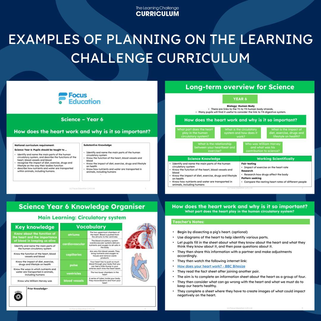 The Learning Challenge Curriculum (@focused_lcc) on Twitter photo Here are just a few examples of the planning that we offer as part of the learning challenge subscription! Everything is clearly set out to save teachers time so the focus can be on the children's growth and comprehension. 
Click the link below for more information... Here are just a few examples of the planning that we offer as part of the learning challenge subscription! Everything is clearly set out to save teachers time so the focus can be on the children's growth and comprehension. 
Click the link below for more information...