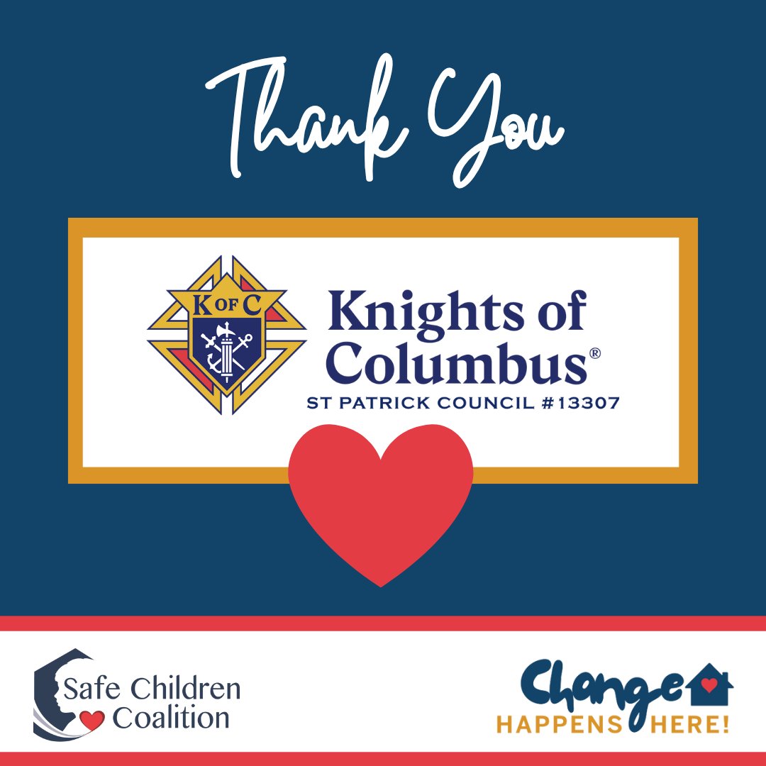 Thank you to The Saint Patrick Knights of Columbus Ladies Auxiliary for supporting homeless children. Your generosity brings hope to those who need it most. You can help too. To make a tax-smart gift, visit freewill.com/smartgiving/sa…. Make a regular gift at sccfl.org/donate.