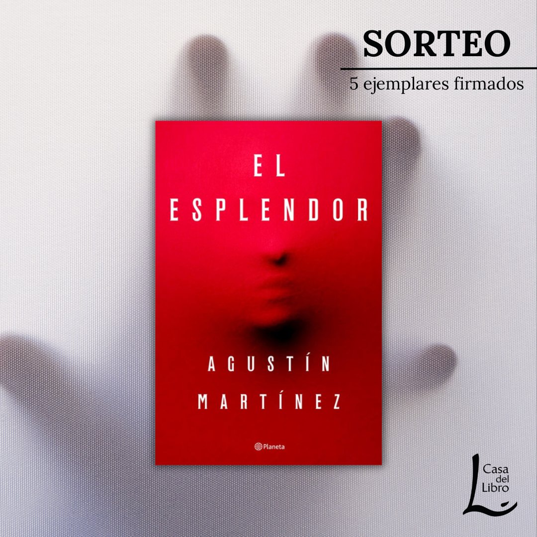🔥SORTEO🔥

Hoy sale a la venta el nuevo thriller de uno de los integrantes de Carmen Mola, <a href="/sr_hueso/">agustín martínez escritor</a>. Si quieres conseguir un ejemplar de "El esplendor", ¡PARTICIPA!

✅ Síguenos
🔁 RT
🗨️ ¿Cuál es tu novela negra favorita?

Ganadores el 6/02

BBLL: ow.ly/IMCR50UOuEk
