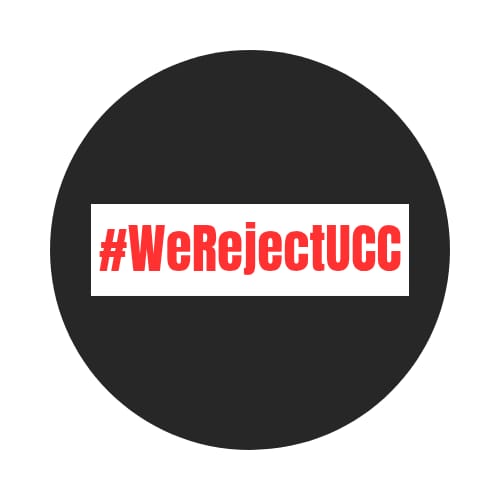 Choudhurgolu's tweet photo. #WeRejectUCC https://t.co/32QnHIxUdZ