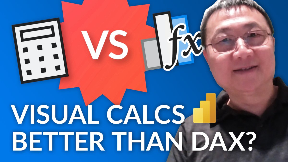 Dreading making that #DAX Measure? Maybe Visual Calcs is a better way to go in #PowerBI! Does this mean you can throw out DAX Measures? Jeffrey Wang joins <a href="/PatrickDBA/">patrick leblanc</a> to explain the value prop of both and when to use them.

Watch on YouTube - guyinacu.be/visualcalcsvsm…
