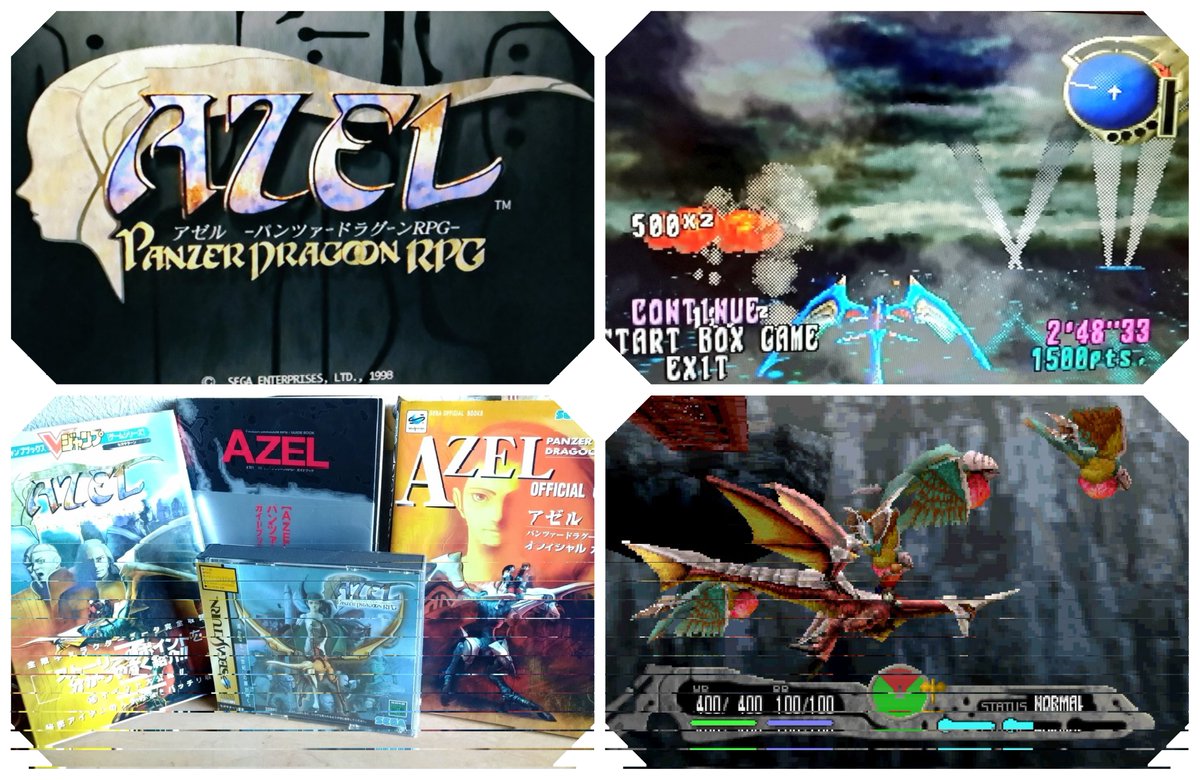 matetya_24's tweet image. 1月29日は？？

AZELパンツァードラグーンRPGの発売日でしたか

今年で２７周年🎉🎉

1998年セガサターン用ソフトでシリーズ第３弾でシューティングからRPGにジャンルが変わっても謎多き世界と感動がより深くなりました🎵

サターンの推しゲー
#パンツァードラグーン #SEGA #PanzerDragoon
