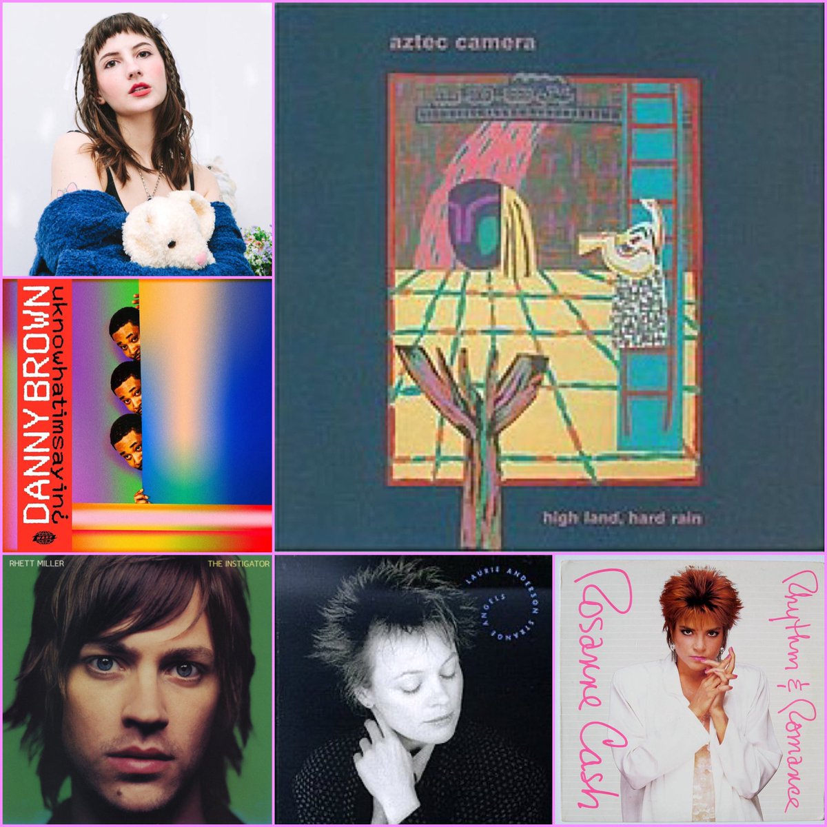 jsmallseattle's tweet image. WEDNESDAY SPINS
Happy birthday to Roddy Frame.
Aztec Camera: High Land, Hard Rain
Rosanne Cash: Rhythm & Romance
Laurie Anderson: Strange Angels
Rhett Miller: The Instigator
Danny Brown: uknowwhatimsayin?
Pony: Velveteen